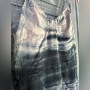 Raquel Allegra tie dye silk dress